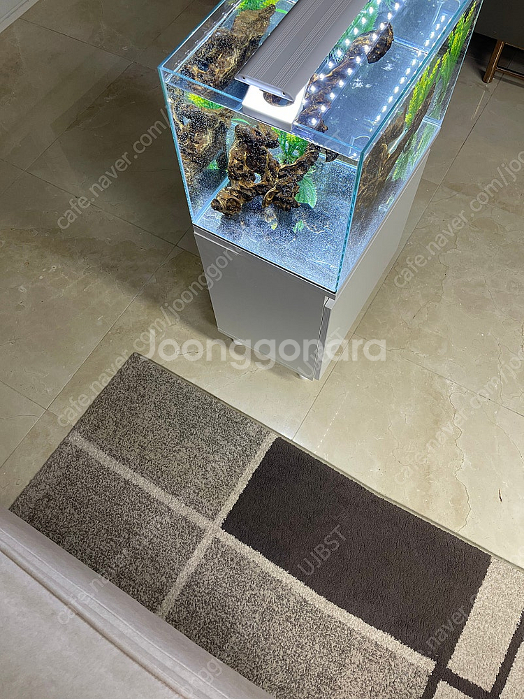 (경기 북부) 그로비타 올디아망 자반 45X30X32 수조 받침대 어항 세트 상태 S급 판매 (개별 가능)--4