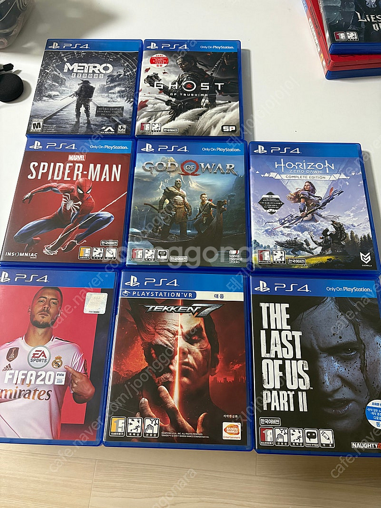 ps4 타이틀 8개 일괄팝니다--0