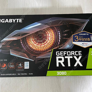 기가바이트 RTX 3080 게이밍 OC LHR 10G
