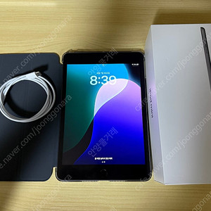 아이패드 미니5 64GB wifi 스페이스그레이 플박스 배터리 99%