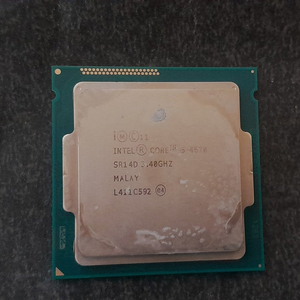 i5 4670 시퓨와 D3 8GB 램 두개를 팝니다.