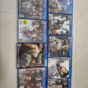 PS4 용과같이 01234567 일괄 (아트북케이스)