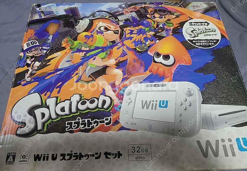 wiiu 스플래툰 에디션 +젤다무쌍--0