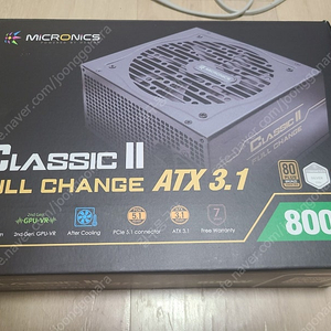 마이크로닉스 800w atx3.1 팝니다
