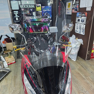 2018년 PCX 윈드스크린