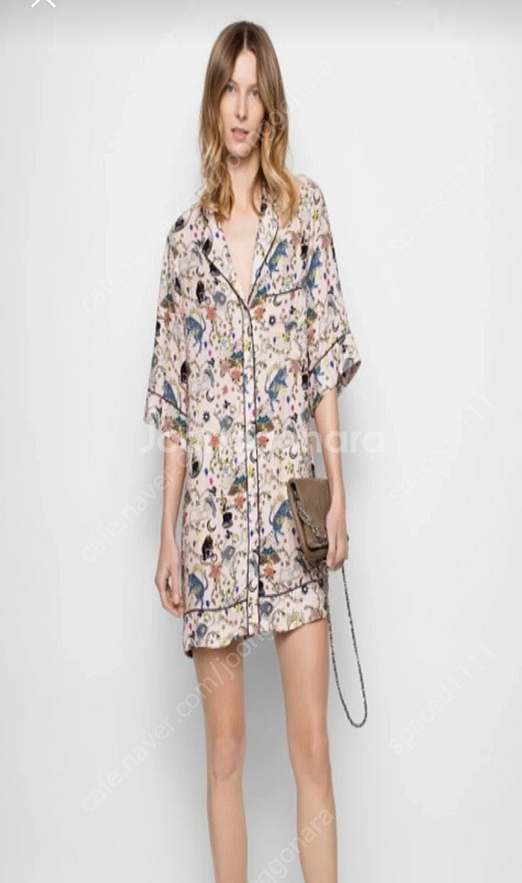 쟈딕앤볼테르 파자마스타일 원피스--0