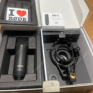 RODE NT1 Kit 콘덴서 마이크 풀박스 판매합니다