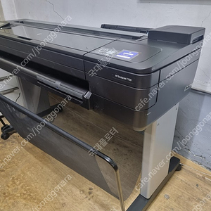 HP 중고플로터 디자인젯 T730 사이즈 A0 출력가능 판매합니다
