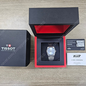 티쏘 prx 35 아이스블루 쿼츠 판매합니다 [2025년 4월식]