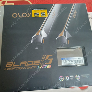 미개봉 OLOy 메모리 DDR5 32G 6400MHz CL32 RGB MIRROR