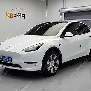 흰색 테슬라 모델Y 중고 테슬라 중고 RWD 중고자동차 24시간 상담 35,157 km