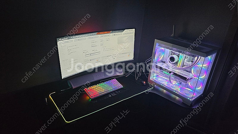 화이트고성능pc팝니다--0