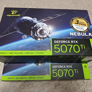 미개봉 신품 만리 지포스 RTX5070TI Nebula D7 16GB (서울)
