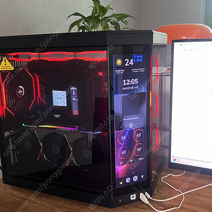 9950x3d, hyte y70, 리안리 초고사양 반본체 팝니다