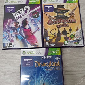 xbox360 시디3장 키넥트용 일괄택포