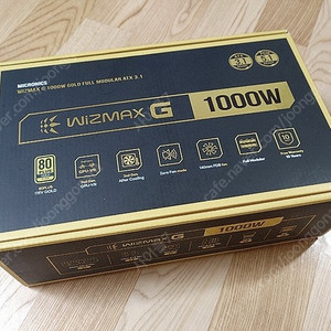 신제품 마이크로닉스 WIZMAX G-1000W 80PLUS골드 ATX 3.1