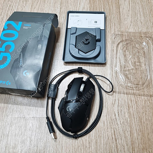 새제품 로지텍 마우스 g502 히어로