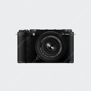 후지필름 X-M5/XC15-45mm Kit 블랙