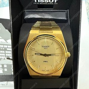 티쏘PRX 쿼츠40mm 금통