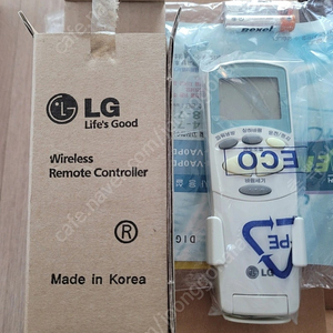 엘지 에어컨 리모컨 세제품
