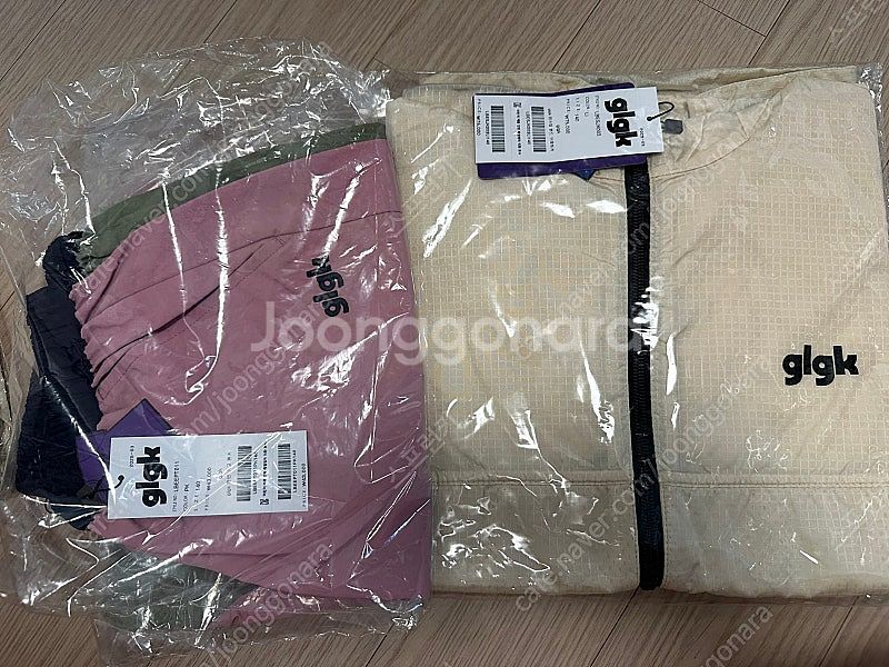 glgk 립스탑 윈드 브레이커 베이지140+반반카고 팬...--2