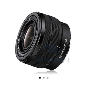 소니 FE 28-60mm F4-5.6(SEL2860) 렌즈삽니다