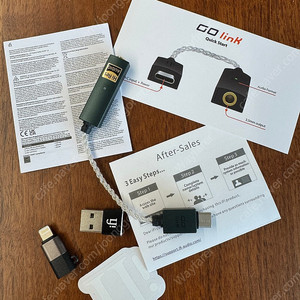 젠하이저 IE200 유선 이어폰, IFI Go Link DAC