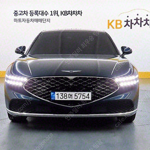 제네시스 G90 중고 제네시스 중고 가격 파란색 2023년식 37,231km 3.5T GDI AWD 중고자동차