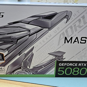 RTX5080 어로스 마스터 ice 아이스 (화이트) 팝니다