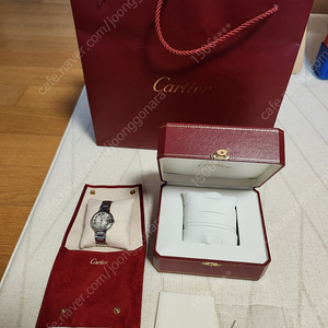 까르띠에 발롱블루 33mm 쿼츠