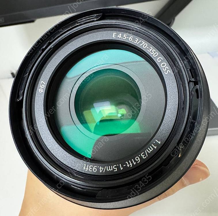 소니 sel 70350g / 70350 크롭 망원렌즈--1