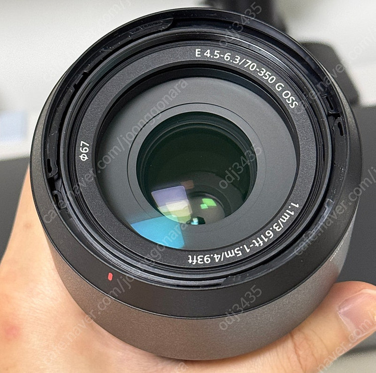소니 sel 70350g / 70350 크롭 망원렌즈--2