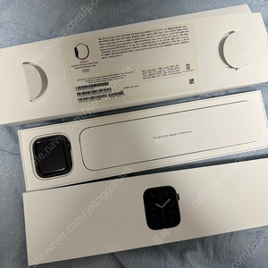 애플워치6 스테인리스 44mm 그라파이트