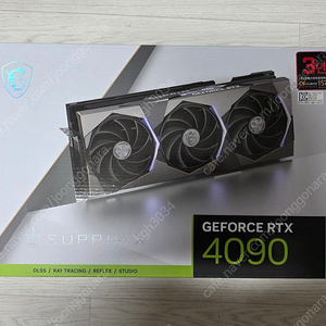MSI 지포스 RTX4090 슈프림 SUPRIM X 24G 팝니다.