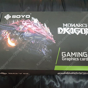 SOYO RX580 8GB 화이트 미사용