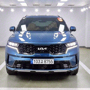 43,653 km 쏘렌토 중고 가격 MQ4 디젤 2.2 4WD 그래비티 중고차싸게사기 파란색