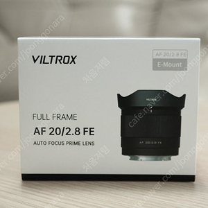 빌트록스 20mm f2.8 소니 Fe 마운트 미개봉