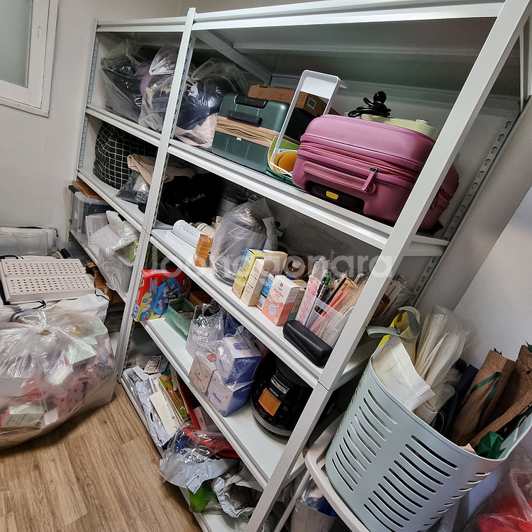 한샘 5단 선반 팝니다 ! 한샘 재크 철제 베란다랙 5...--7