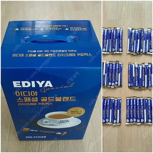 [일괄] 이디야 스페셜 골드블렌드 리치크레마 280개입 미개봉 1통 + 낱개 120개
