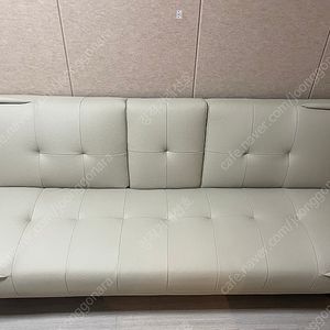 에보니아 뉴리도 컵홀더 쇼파베드 3인용 팝니다.