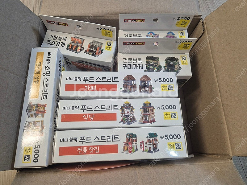 미니블럭 팝니다(미개봉 새상품 7개 포함)--0