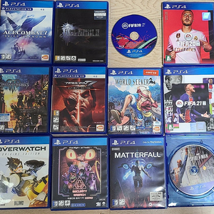 PS4 플스4 게임 타이틀 12장 묶음