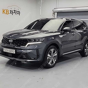 쏘렌토 중고 가격 쏘렌토 하이브리드 중고 쏘렌토 중고차 회색 2021년식 HEV 1.6 2WD 프레스티지 법인차량 세금혜택