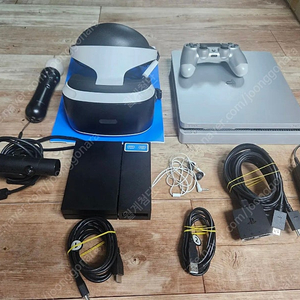 플스4슬림+vr+카메라+무브봉1개 ps4