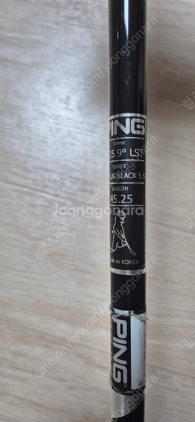 핑 G425 LST 9도 드라이버 + 벤투스 블랙 5S...--4