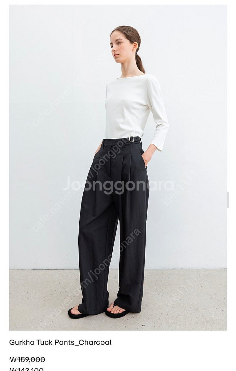 (새상품) RRACE 레이스 Gurkha Tuck Pa...--0