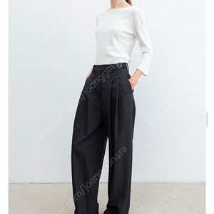 (새상품) RRACE 레이스 Gurkha Tuck Pants_Charcoal 구르카 턱 팬츠 슬랙스 (S사이즈)