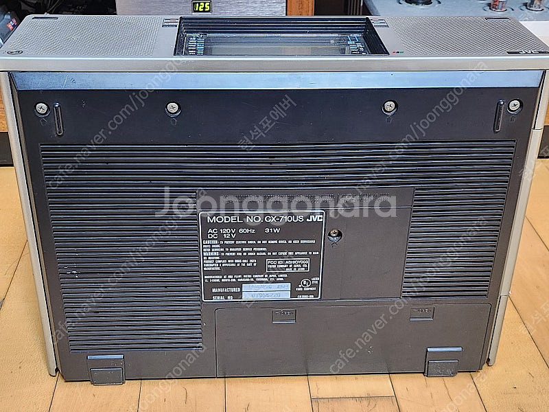 일본 빅터 JVC CX710 플래그쉽 붐박스 TV 티비...--7