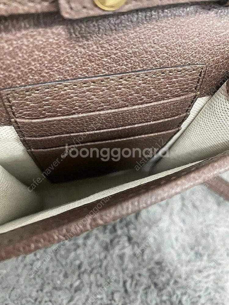 구찌 GG 오피디아 캔버스 미니 크로스 백 핸드폰 백--5