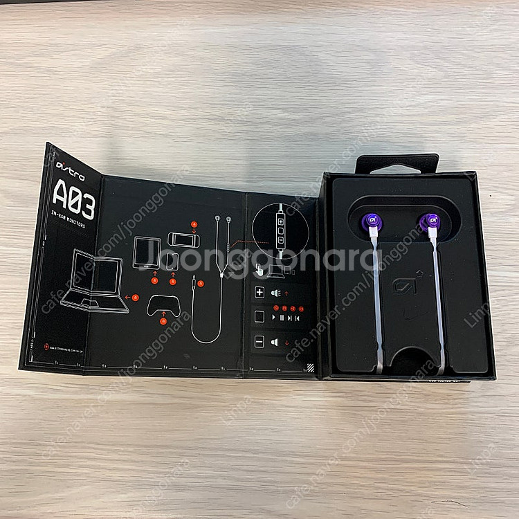 인이어 이어폰 Logicool ASTRO A03 팝니다...--1